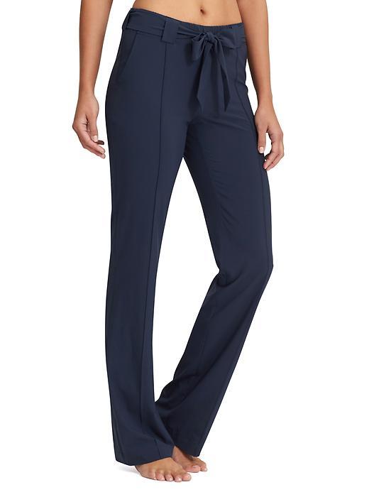 Athleta Womens Destination Wide Leg Pant Size 0 - Navy