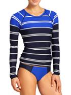 Colorblock Stripe Rashguard