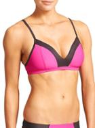 Athleta Womens Colorblock Bikini Size L - Paradise Pink