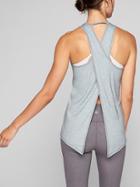 Athleta Womens Essence Tie Back Tank Size 2x Plus - Slate Grey Heather