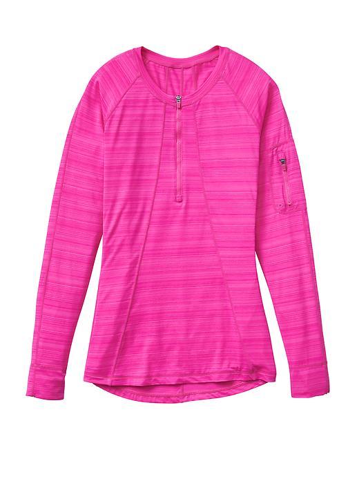 Athleta Womens Pacifica Upf Top 2 Size L Tall - Hot Pink