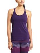 Athleta Womens Reach &amp; Restore Tank Size L - Purple Drama