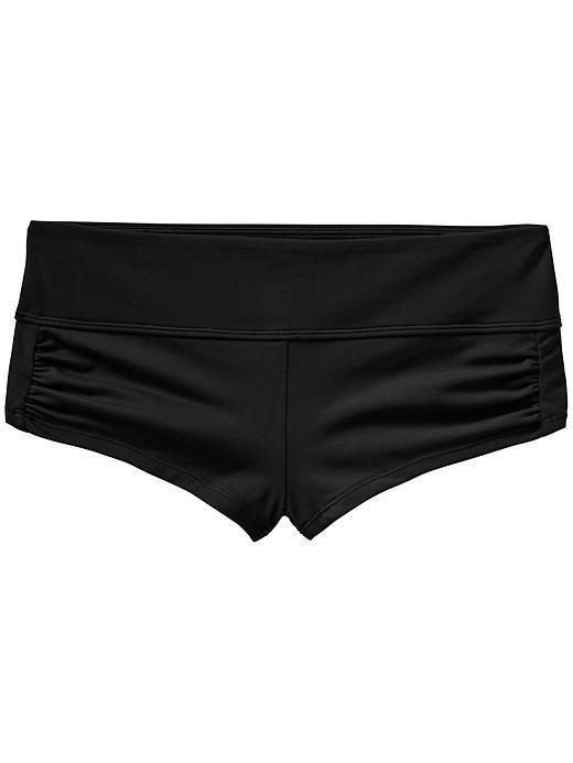 Athleta Womens Shirred Short Size L - Black