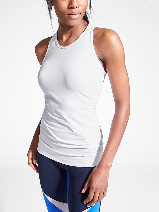 Athleta Womens Finish Fast Tank Size M - Bright White