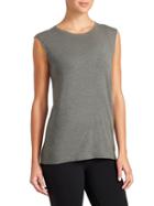 Athleta Womens Transcend Tank Size L - Shadow Grey Rain Touch