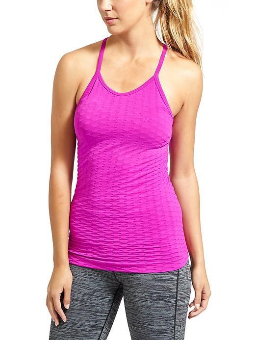 Athleta Womens Sweat Life Tank Size L - Fuchsia Leaders