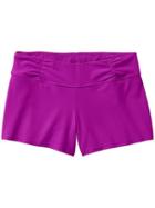 Athleta Womens Shirred Band Short Size L - Razzleberry