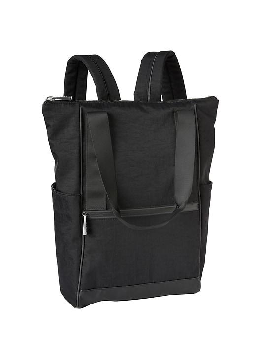Athleta Womens Everyday Convertible Backpack Black Size One Size
