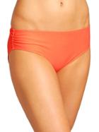 Athleta Womens Shirred Full Tide Bottom Size M - Ember Orange