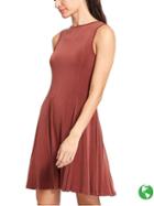 Athleta Womens Drift Dress Size L - Rose Russet