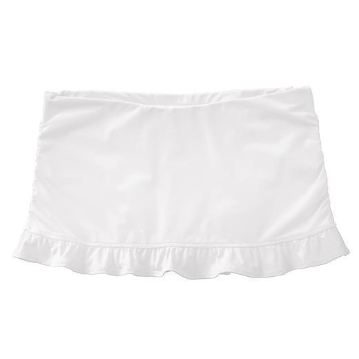 Athleta Ruffle Swim Skirt - White