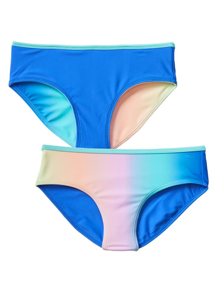 Athleta Girl Soak Up The Fun Reversible Bikini Bottom