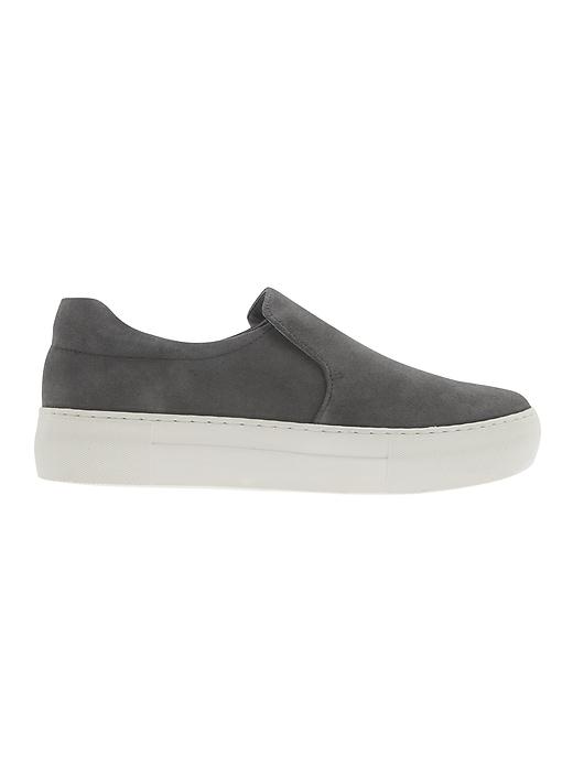 Athleta Womens Attire Suede By J/slides Dark Grey Size 6