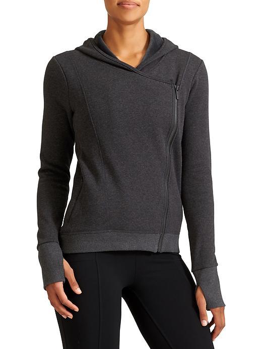 Athleta Womens Cozy Karma Jacket Size L - Charcoal Heather