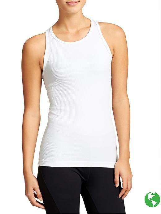 Athleta Womens Renew Racerback Tank Size L - Bright White