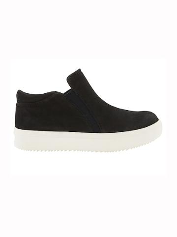 Athleta Womens Leta Sneaker Boot By Dr. Scholls Black Size 6