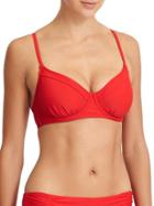 Athleta Womens Kaimana Bikini Size 32b/c - Saffron Red