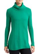 Athleta Womens Cashmere Surrey Sweater Size L - Peridot Green