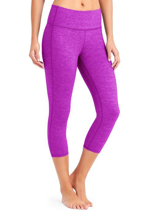 Athleta Womens High Rise Quest Chaturanga Capri Size L Tall - Jazzy Purple