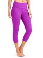 Athleta Womens High Rise Quest Chaturanga Capri Size L Tall - Jazzy Purple