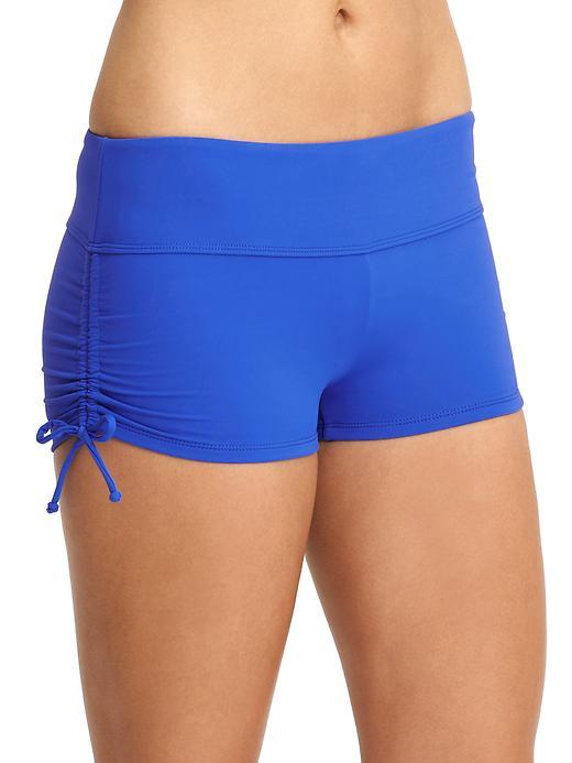 Athleta Womens Scrunch Short Size Xl - Caspian Blue
