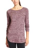 Athleta Womens Pose Top Size 2x Plus - Purple Marl