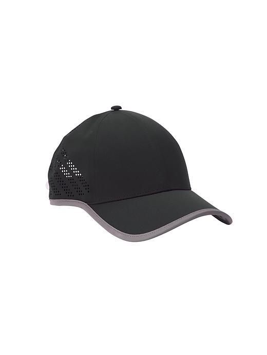 Athleta Womens Geo Perforated Run Cap Size One Size - Black