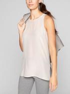 Athleta Womens Silk Side Slit Cya Tank Size L - Soft Lilac