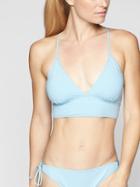 Athleta Womens Strappy Bikini Top Surf City Size Xl