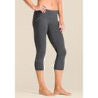 Athleta Relay Capri - Black Heather