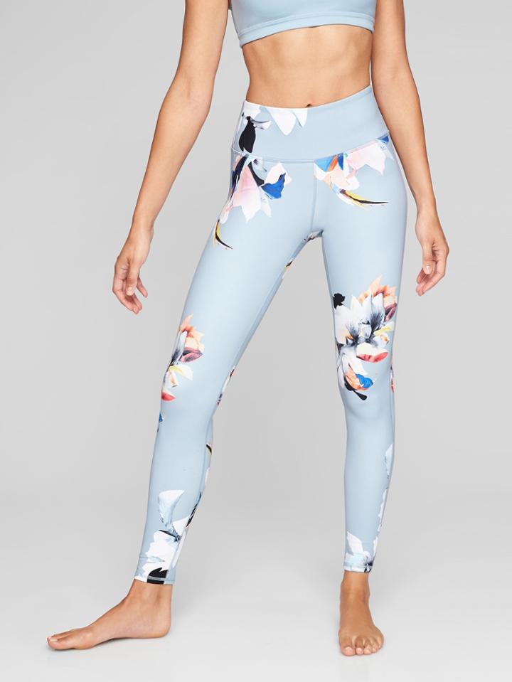 High Rise Paradise Floral Chaturanga Tight