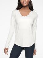 Athleta Womens Cloudlight Relaxed Top Sea Salt Size S