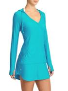 Athleta Womens Wick-it Wader Coverup Size 1x Plus - Bora Bora Blue
