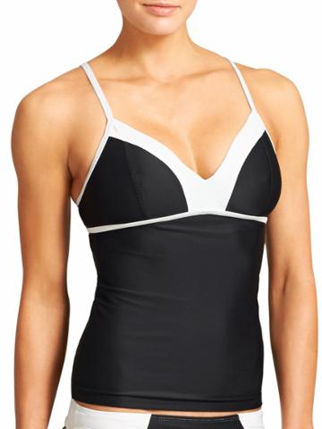 Colorblock Tankini