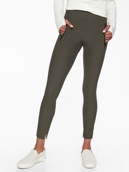 Athleta Womens Stellar Tight Arbor Olive Size Xs