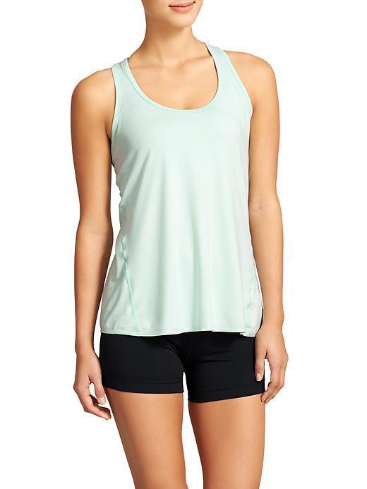 Athleta Womens Tulip Chi Tank Size L - Water Blue