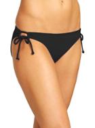 Athleta Womens Notsostring Bottom Size L - Black/ Black