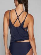 Athleta Womens Easy Tank Blousy Top Dress Blue Size 32d/dd