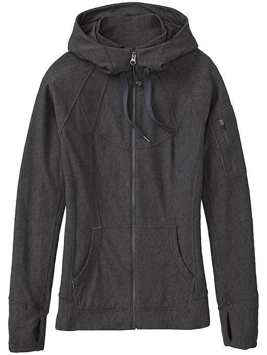 Athleta Womens Lightweight Strength Hoodie Size S - Charcoal Heather