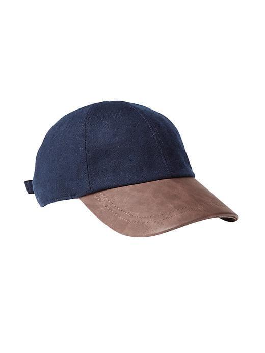 Athleta Womens Getaway Cap Navy/brown Size One Size