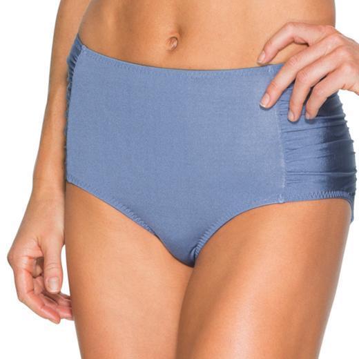 Athleta Aqualuxe High Waisted Bottom - Storm Blue