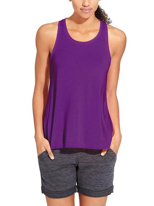 Athleta Womens Essence Racerback Tank Size L - Crushed Grapes