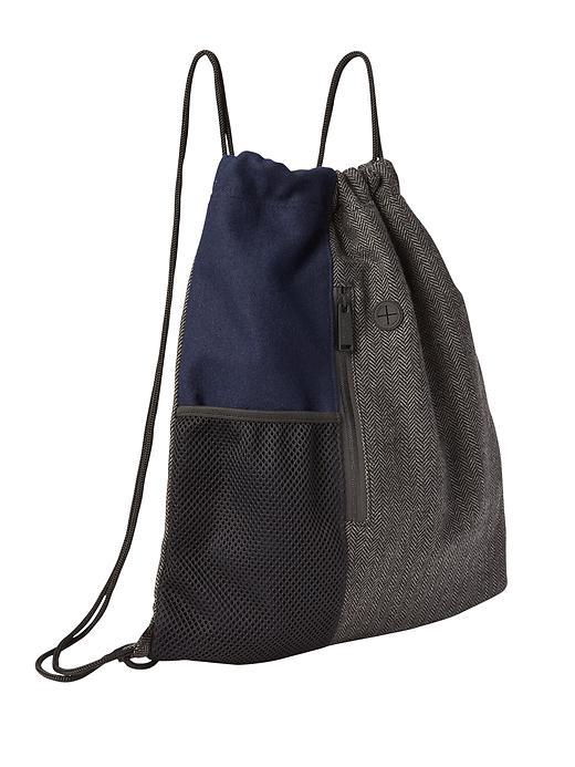 Athleta Womens Big Horn Drawstring Bag Size One Size - Herringbone
