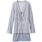 Athleta Kimssa Tunic - Cerulean Blue Print