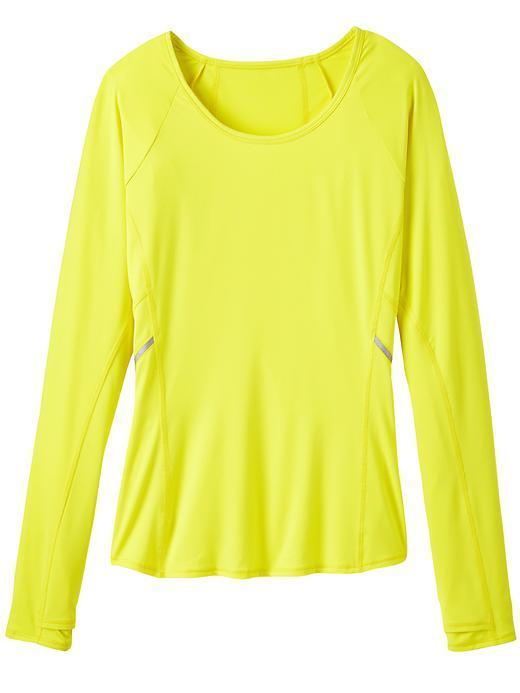 Athleta Luster Top - Electric Yellow