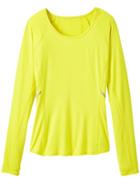 Athleta Luster Top - Electric Yellow