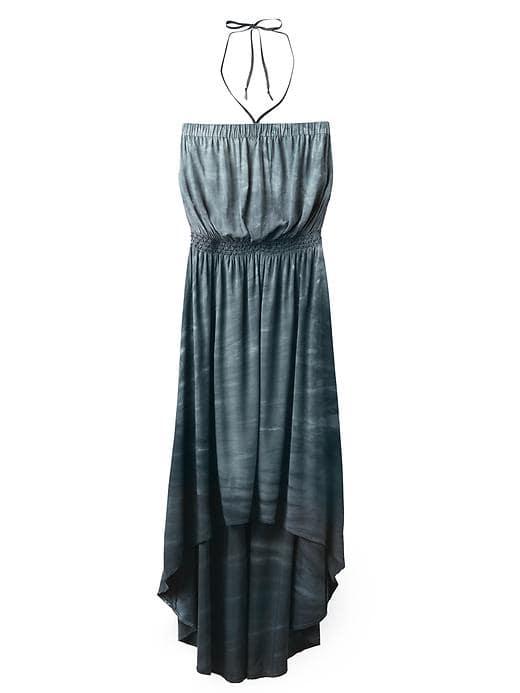 Athleta Womens Island Breeze Dress By Pink Lotus Granite Grey/black Size S