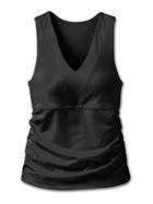 Bra Cup Empire Vee Neck Tank