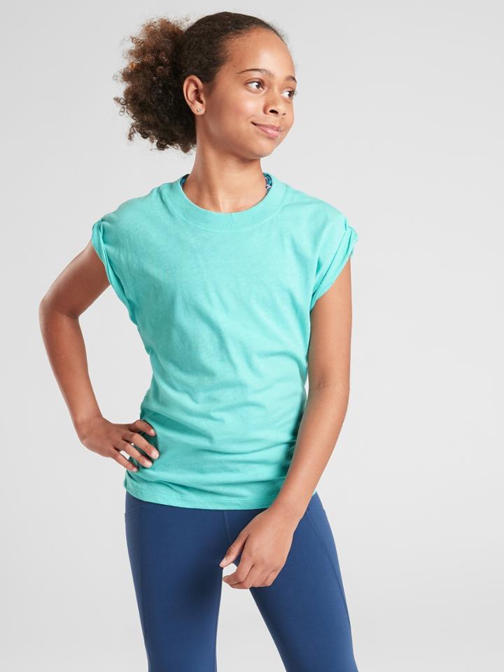Athleta Girl Ready To Roll Tee