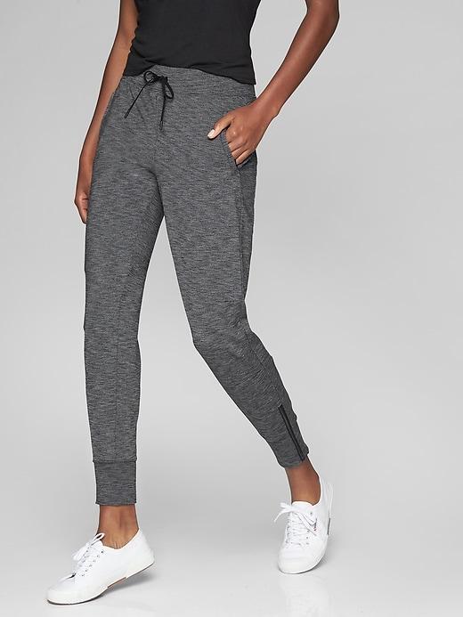 Athleta Womens Metro Street Jogger Black Heather Size Xs